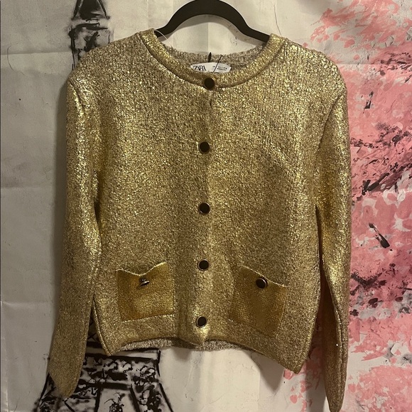 ZARA NWT blogger fav FOIL KNIT CARDIGAN SIZE S
🚨FIRM PRICE NO DISCOUNT - Picture 14 of 14